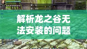 解析龙之谷无法安装的问题及解决方案