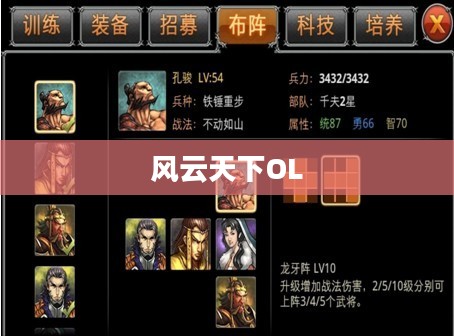 风云天下OL官网，探索奇幻世界的门户