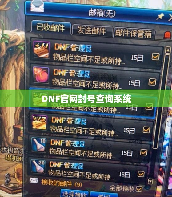 揭秘DNF官网封号查询系统，保障游戏公平与安全