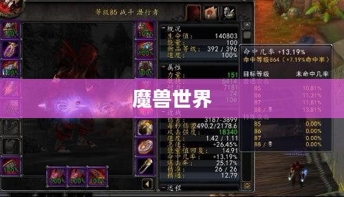 魔兽世界盗贼属性详解