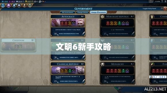 文明6新手攻略,从入门到精通的游戏指南 文明6新手攻略,从入门到精通的游戏指南