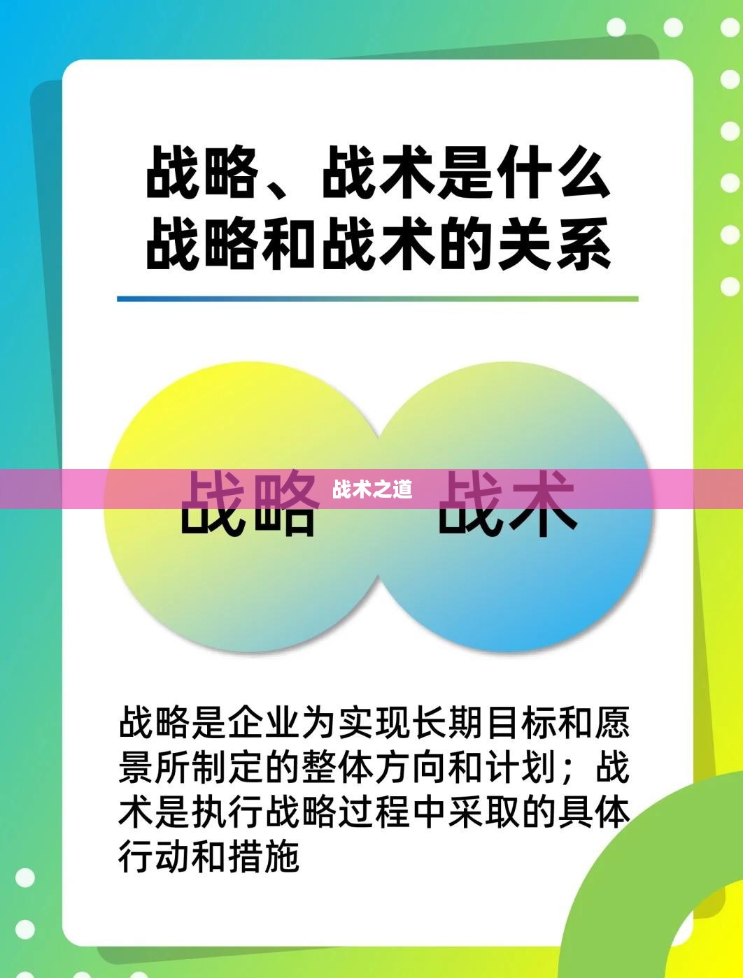 战术之道,策略与智慧的融合 战术之道,策略与智慧的融合