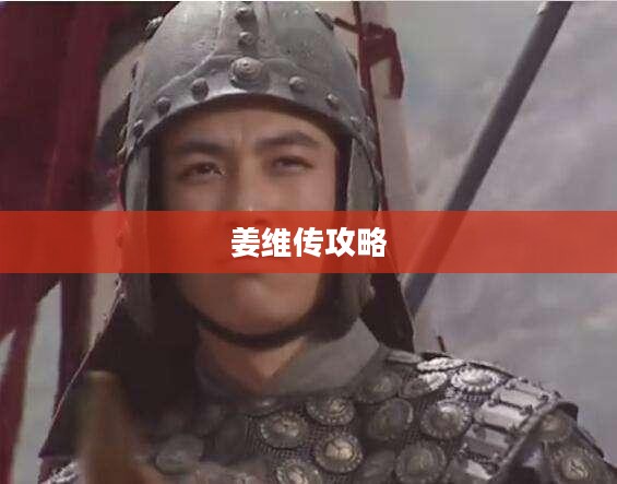 姜维传攻略，深入解析三国英雄之路