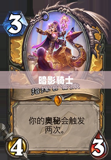 暗影骑士，暗夜中的英勇传奇