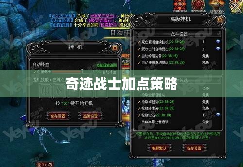 奇迹战士的加点策略,探索最佳技能配置之路 奇迹战士的加点策略,探索最佳技能配置之路