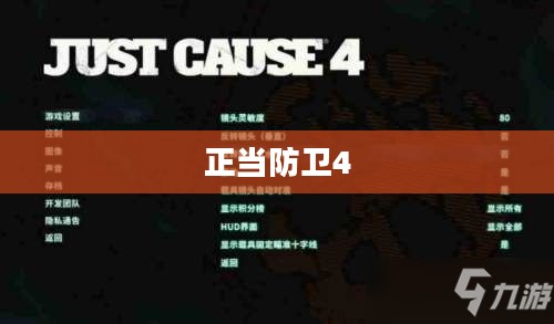 正当防卫4中文设置教程详解