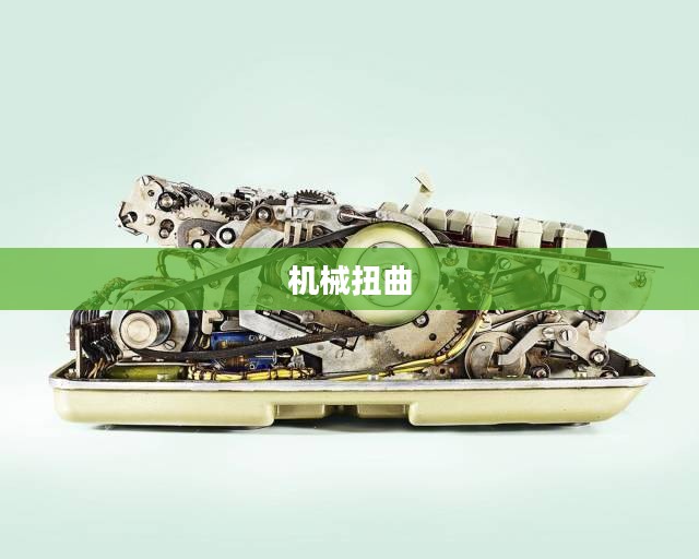 扭曲的机器，探索机械之美的另一面