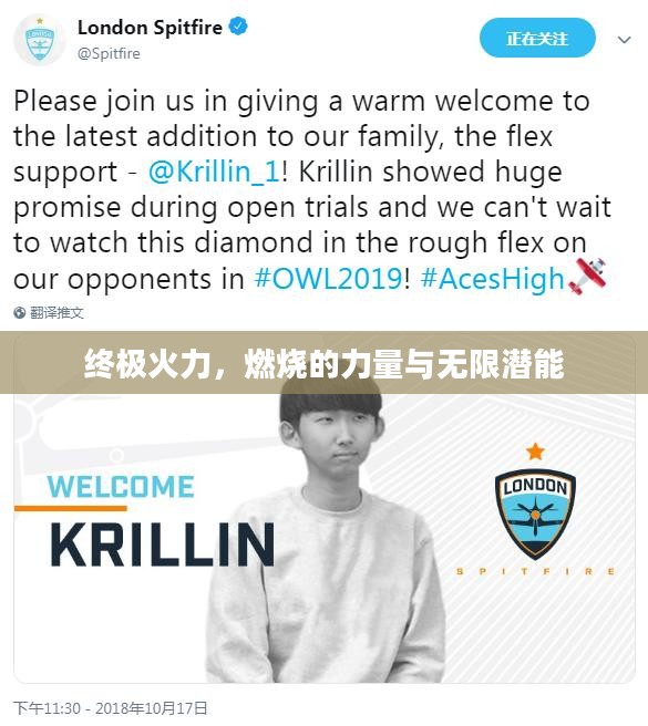 终极火力，燃烧的力量与无限潜能