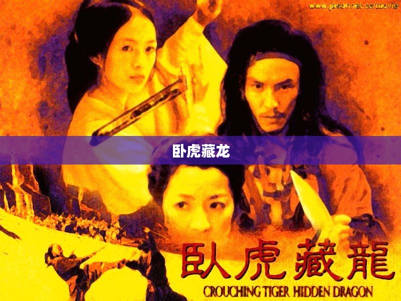 卧虎藏龙，一部展现江湖风云的传奇之作