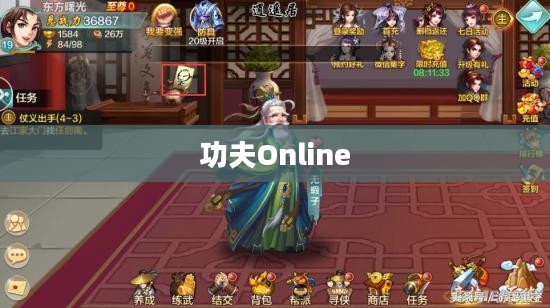 功夫Online,热血江湖的虚拟修行 功夫Online,热血江湖的虚拟修行