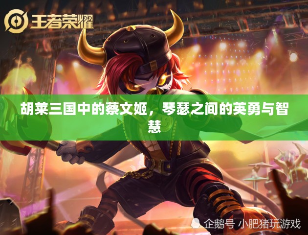 胡莱三国中的蔡文姬,琴瑟之间的英勇与智慧 胡莱三国中的蔡文姬,琴瑟之间的英勇与智慧