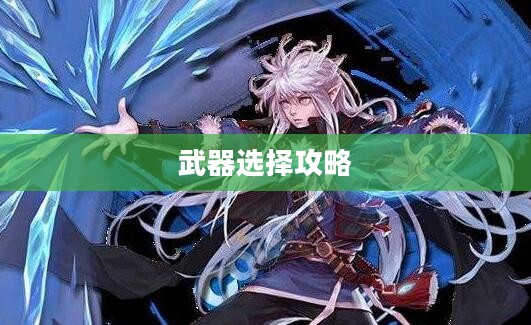DNF冰结师武器选择攻略