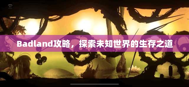 Badland攻略，探索未知世界的生存之道