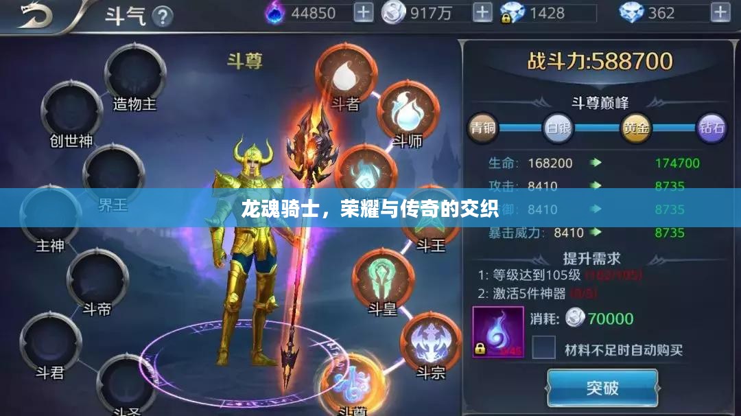 龙魂骑士,荣耀与传奇的交织 龙魂骑士,荣耀与传奇的交织
