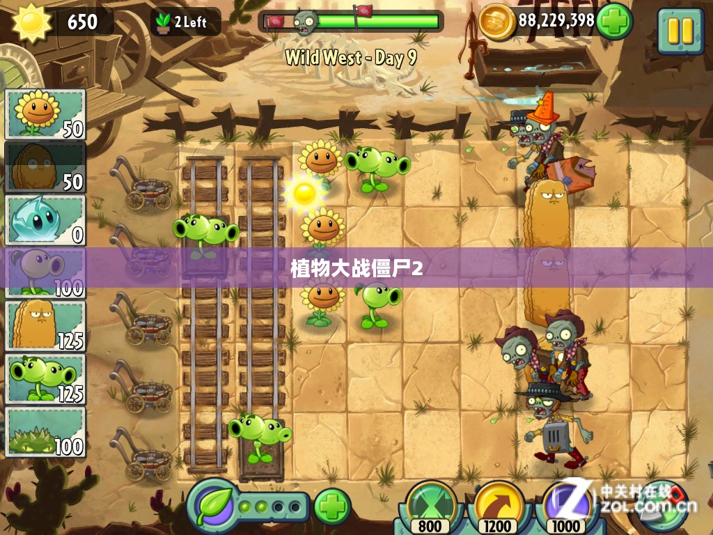 植物大战僵尸2西部攻略详解 植物大战僵尸2西部攻略详解