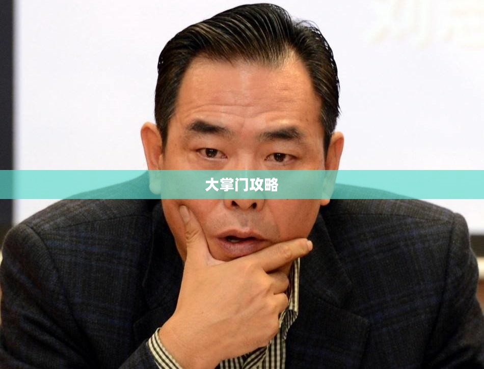 大掌门攻略,玩转江湖,成为武林霸主 大掌门攻略,玩转江湖,成为武林霸主