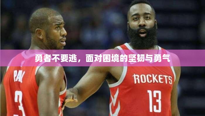 勇者不要逃，面对困境的坚韧与勇气