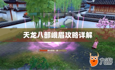 天龙八部峨眉攻略详解 天龙八部峨眉攻略详解