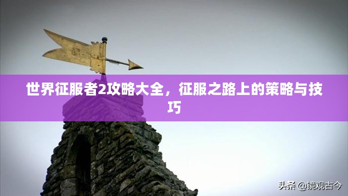 世界征服者2攻略大全，征服之路上的策略与技巧