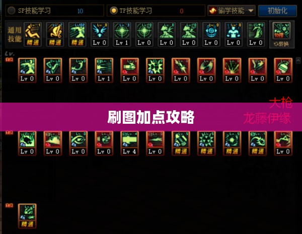 DNF男枪炮师刷图加点攻略 DNF男枪炮师刷图加点攻略
