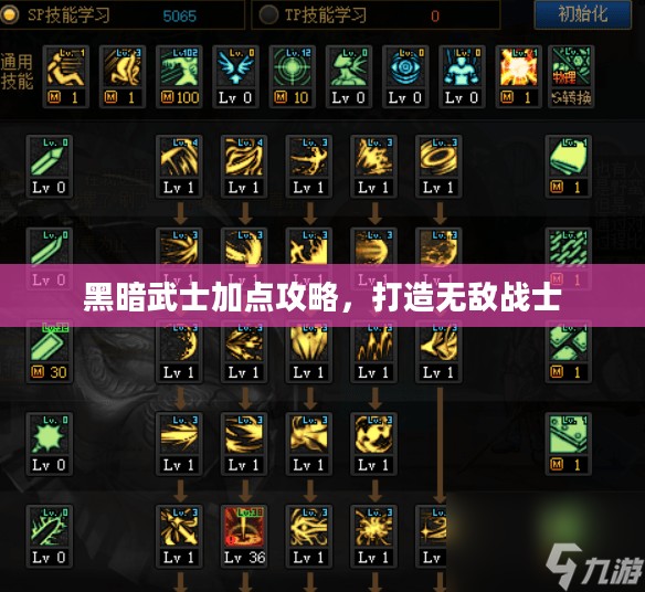黑暗武士加点攻略，打造无敌战士