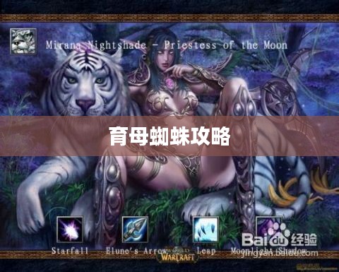 育母蜘蛛攻略，掌握关键技巧，轻松战胜挑战
