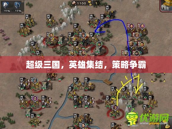 超级三国，英雄集结，策略争霸