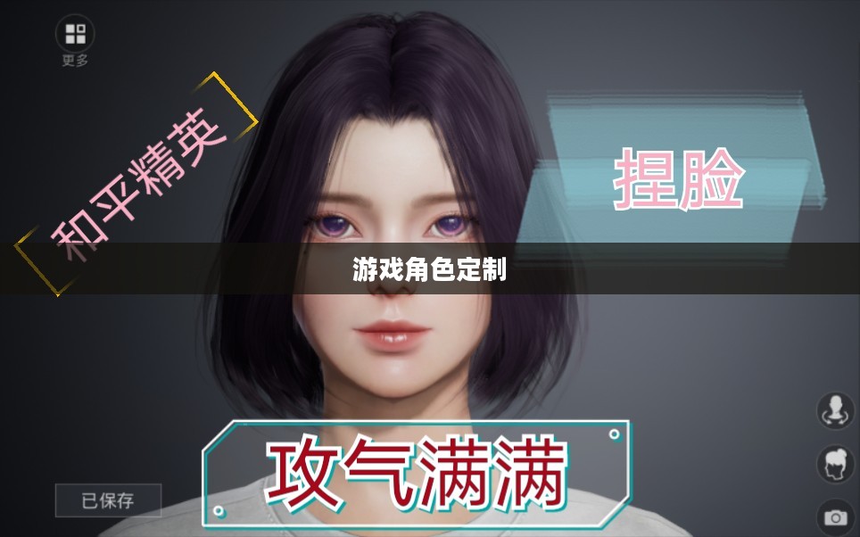 和平精英捏脸数据，游戏角色定制的新境界
