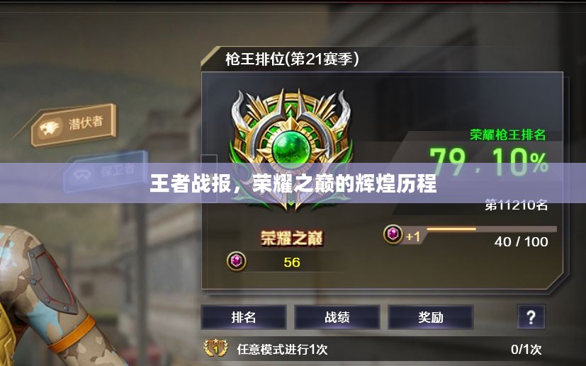 王者战报，荣耀之巅的辉煌历程
