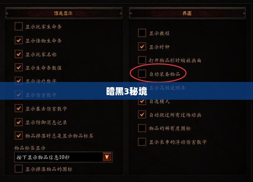暗黑3秘境，探索无尽的神秘与冒险