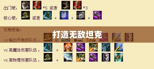 LOL石头人出装攻略，打造无敌坦克，掌控战场节奏