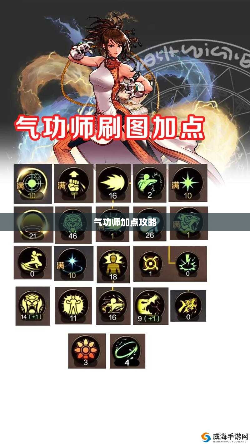 气功师加点攻略，技能强化与属性分配的艺术