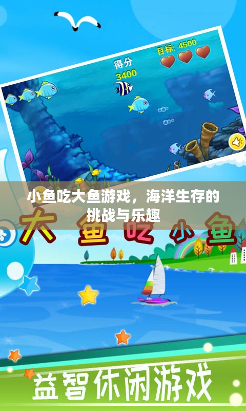 小鱼吃大鱼游戏，海洋生存的挑战与乐趣