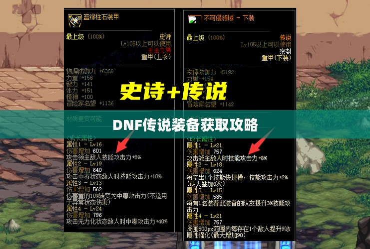 DNF传说装备获取攻略 DNF传说装备获取攻略