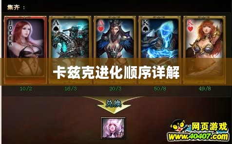 卡兹克进化顺序详解