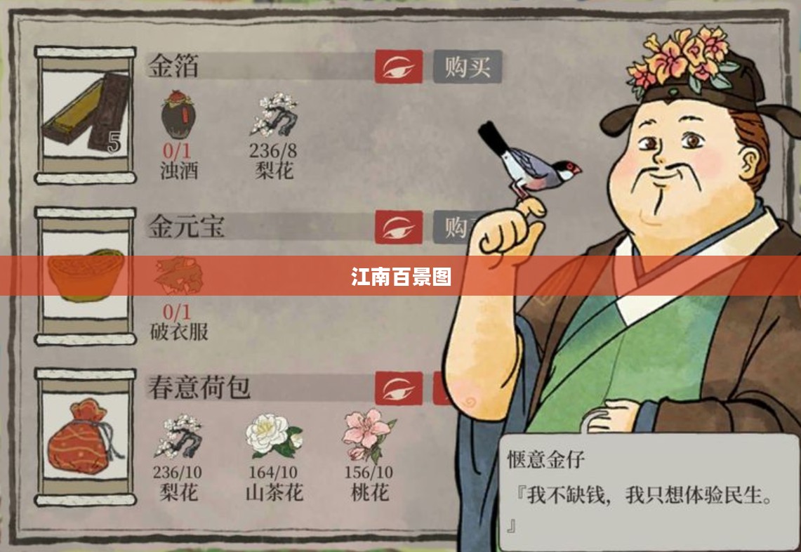 江南百景图,春意荷包的韵味 江南百景图,春意荷包的韵味