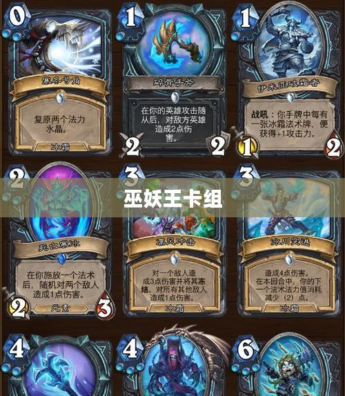 探究巫妖王卡组，策略与战术的完美结合