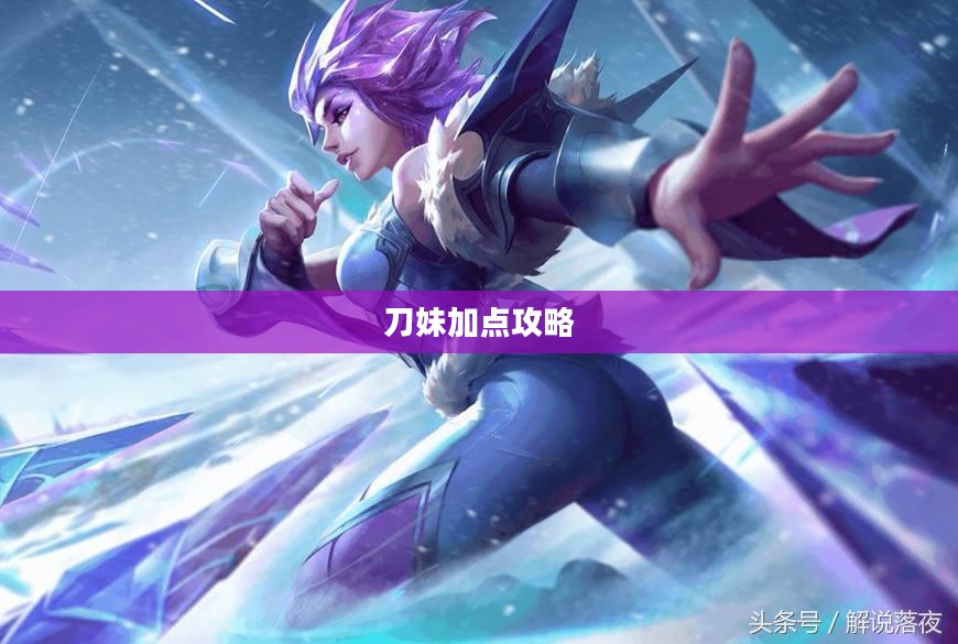 刀妹加点攻略，技能强化与属性分配的艺术