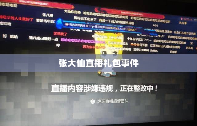 张大仙直播礼包事件，揭秘背后的故事与启示