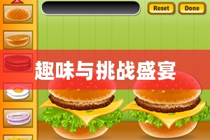 玩转汉堡包小游戏,一场趣味与挑战的盛宴 玩转汉堡包小游戏,一场趣味与挑战的盛宴