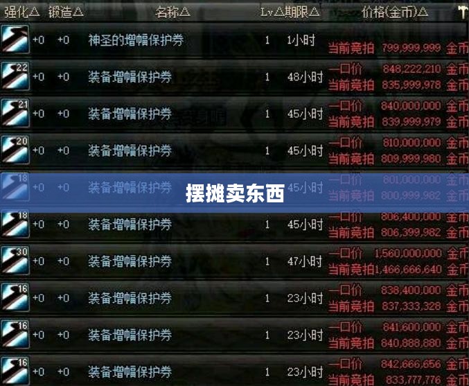 如何在DNF游戏中摆摊卖东西 如何在DNF游戏中摆摊卖东西