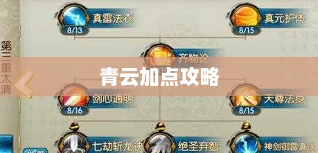 青云加点攻略,掌握技能,提升实力 青云加点攻略,掌握技能,提升实力