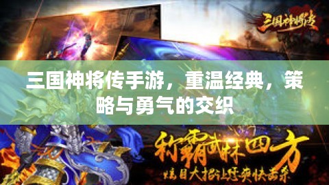 三国神将传手游,重温经典,策略与勇气的交织 三国神将传手游,重温经典,策略与勇气的交织
