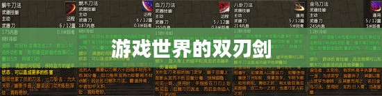 我叫MT外挂，游戏世界的双刃剑