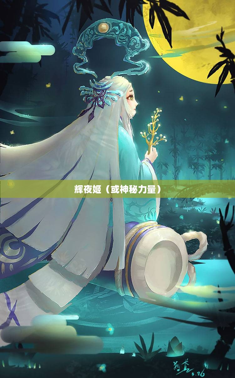 阴阳师中的辉夜姬，神秘与力量的交织