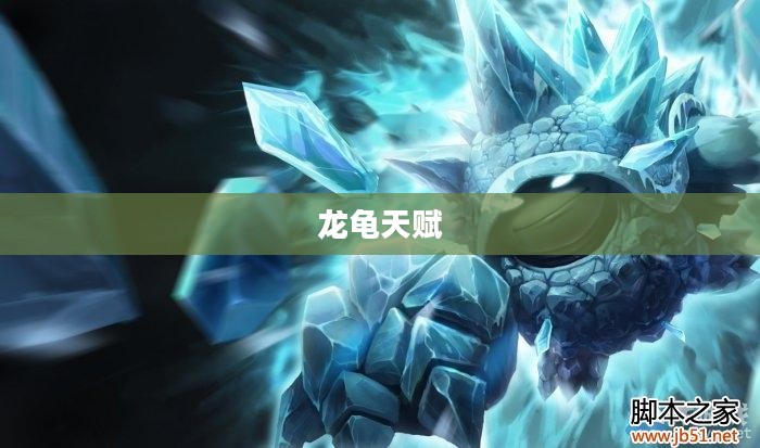 龙龟天赋,探寻神秘力量的源泉 龙龟天赋,探寻神秘力量的源泉