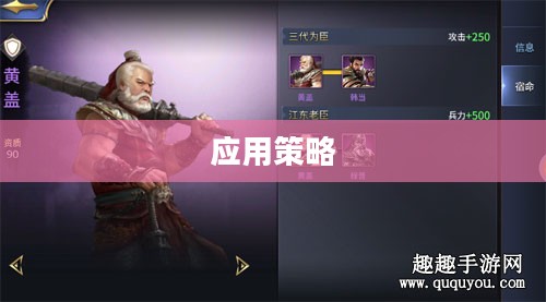黄盖技能，深度解析与应用策略