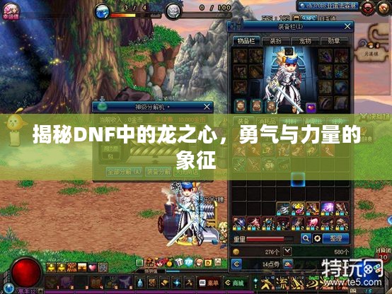 揭秘DNF中的龙之心,勇气与力量的象征 揭秘DNF中的龙之心,勇气与力量的象征