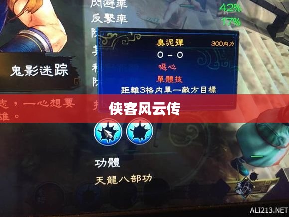 侠客风云传,武功之道奥秘探索 侠客风云传,武功之道奥秘探索