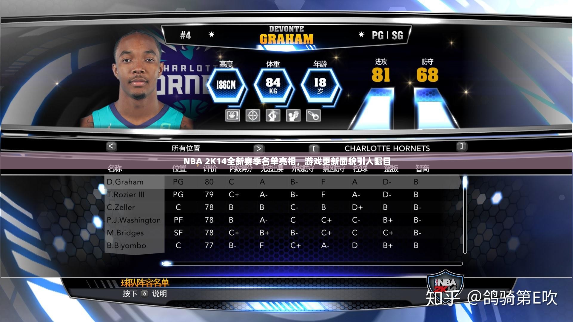 NBA 2K14全新赛季名单亮相，游戏更新面貌引人瞩目